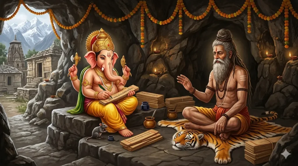 गणेश गुफा बद्रीनाथ उत्तराखंड जहाँ भगवान गणेश ने महाभारत लिखी